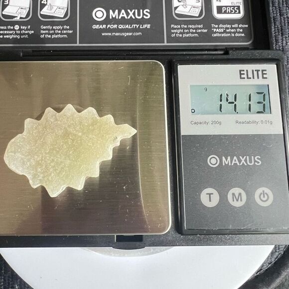 Sugar Quartz Crystal Cluster Leaf (#2)‎ - Picture 10 of 11